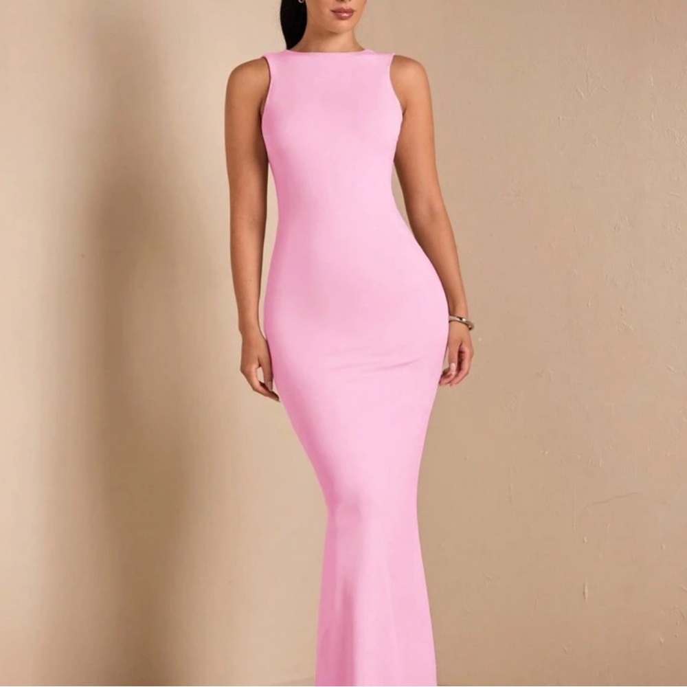 Pink Maxi Dress